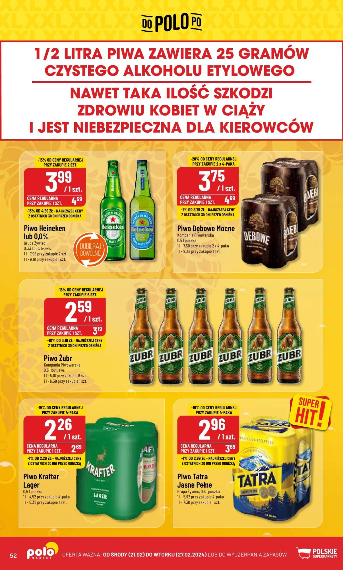 Heineken POLOmarket Promocje I Gazetki Luty 2024 Blix Pl