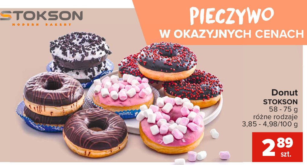 Donut Z Polew Czekoladow Stokson Cena Promocje Opinie Sklep