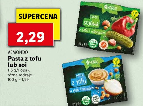 Pasta Z Tofu W Stylu Francuskim Vemondo Cena Promocje Opinie