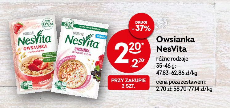 Owsianka Truskawkowa Nestle Nesvita Cena Promocje Sklepy Opinie