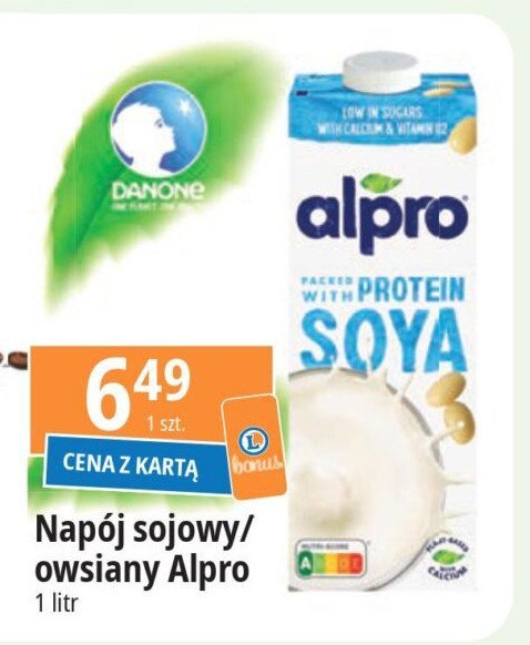 Nap J Sojowy Alpro Soya Cena Promocje Opinie Sklep Blix Pl