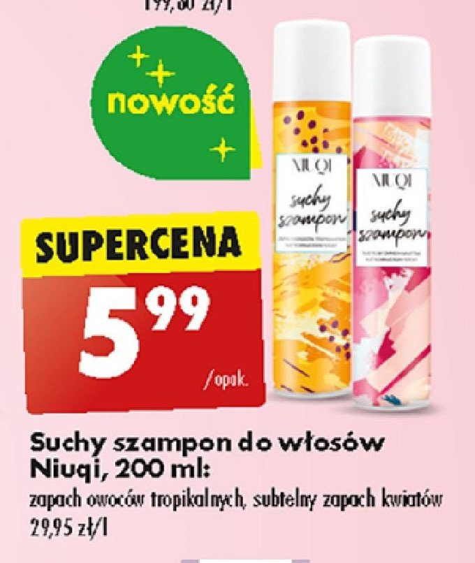 Suchy Szampon Flowers Niuqi Cena Promocje Opinie Sklep Blix