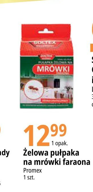 Pułapka żelowa na mrówki faraona SOLTEX cena promocje opinie