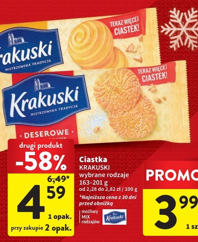 Ciastka Ma Lane Krakuski Bahlsen Cena Promocje Opinie Sklep