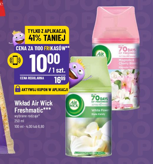 Wk Ad Bia E Kwiaty Air Wick Freshmatic Cena Promocje Opinie