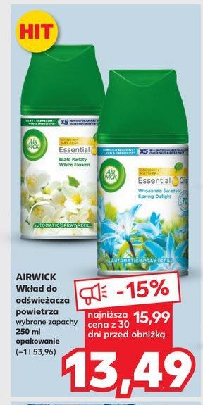 Wk Ad Bia E Kwiaty Air Wick Freshmatic Cena Promocje Opinie