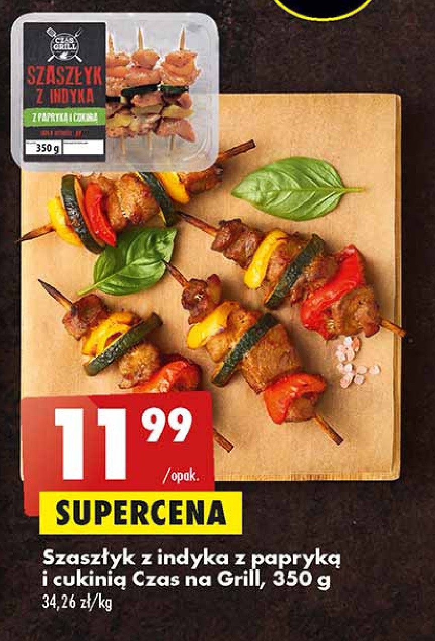 Szasz Yk Z Indyka Z Papryk I Cukini Czas Na Grill Cena Promocje