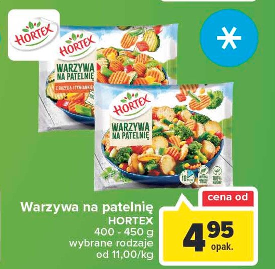 Warzywa Na Patelni Z Bazyli I Tymiankiem Hortex Cena Promocje