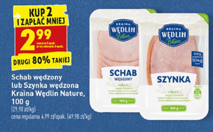 Schab wędzony Kraina wędlin nature cena promocje opinie sklep