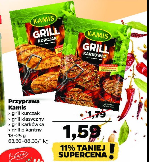 Przyprawa Grill Pikantny Kamis Grill Cena Promocje Opinie Sklep