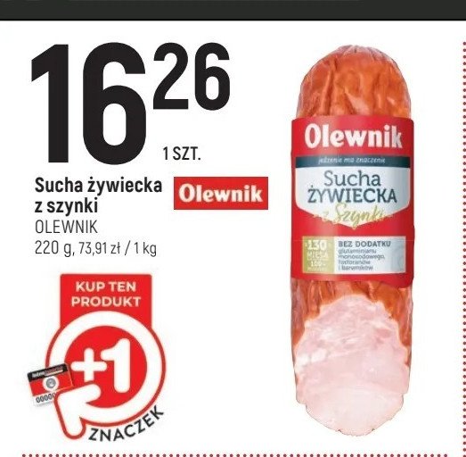 Kie Basa Ywiecka Sucha Z Szynki Olewnik Cena Promocje Opinie