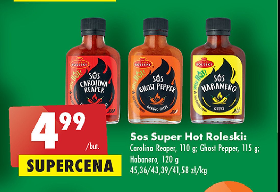 Sos Carolina Reaper Roleski Cena Promocje Opinie Sklep Blix Pl