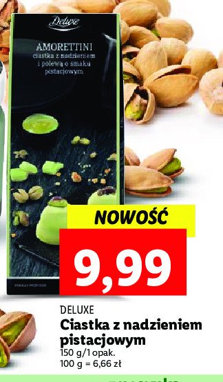 Ciastka Z Nadzieniem Pistacjowym Deluxe Cena Promocje Opinie