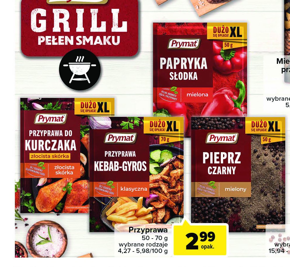 Przyprawa Kebab Gyros Xxl Prymat Cena Promocje Opinie Sklep