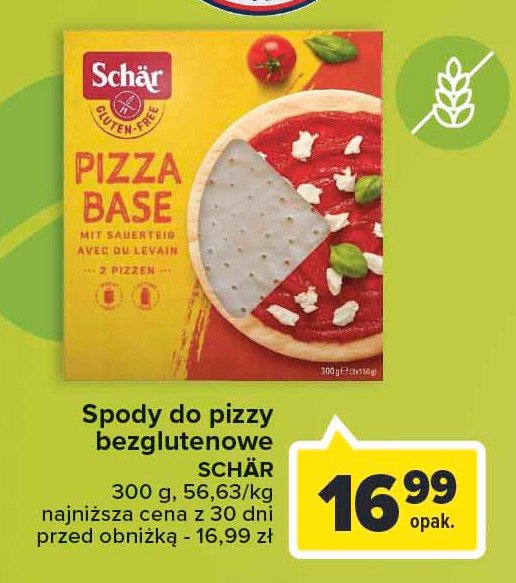 Spody Do Pizzy Bezglutenowe Schar Cena Promocje Opinie Sklep