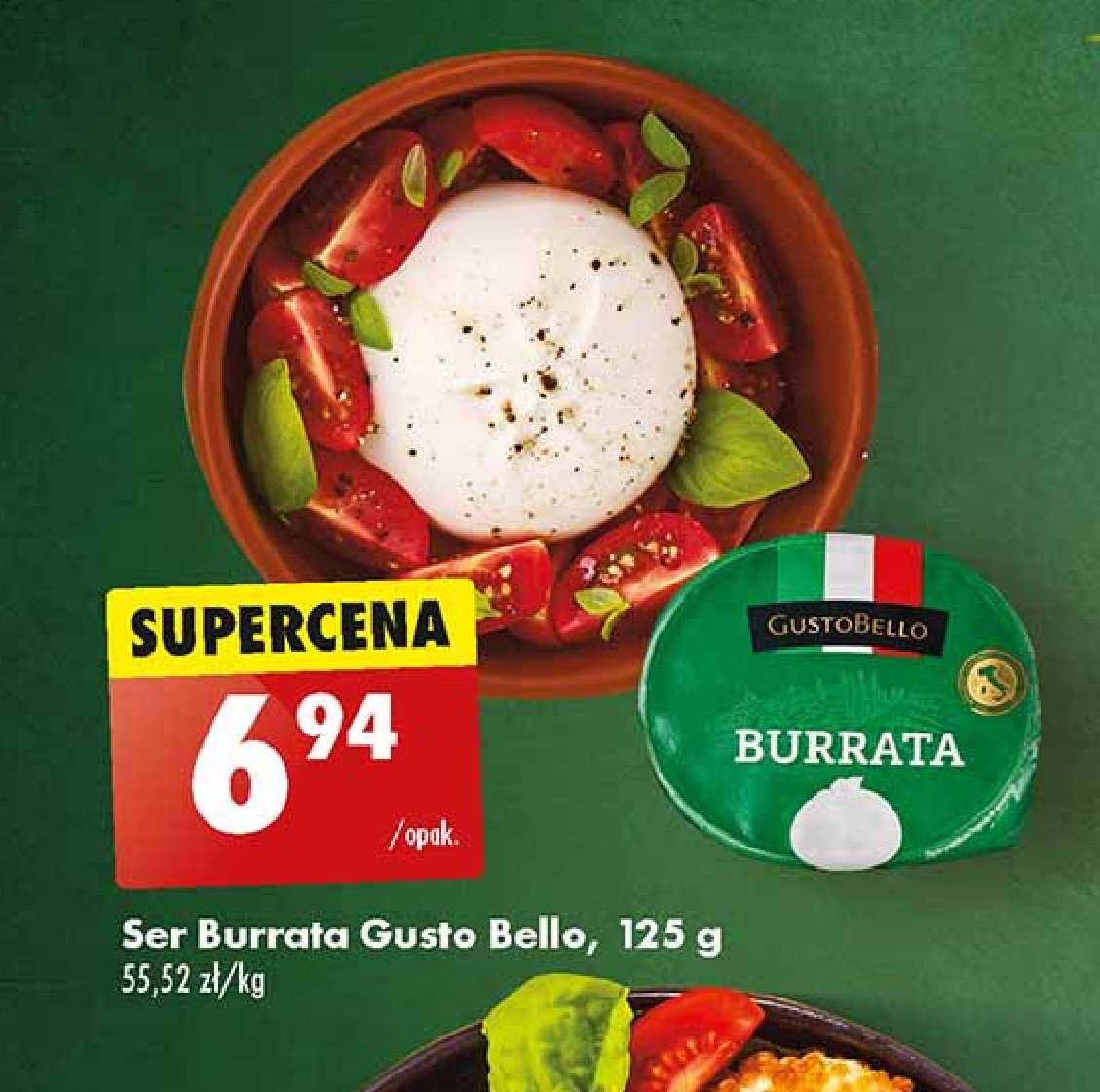 Ser Burrata Gustobello Cena Promocje Opinie Sklep Blix Pl