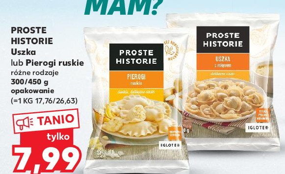 Uszka z mięsem Iglotex proste historie cena promocje opinie