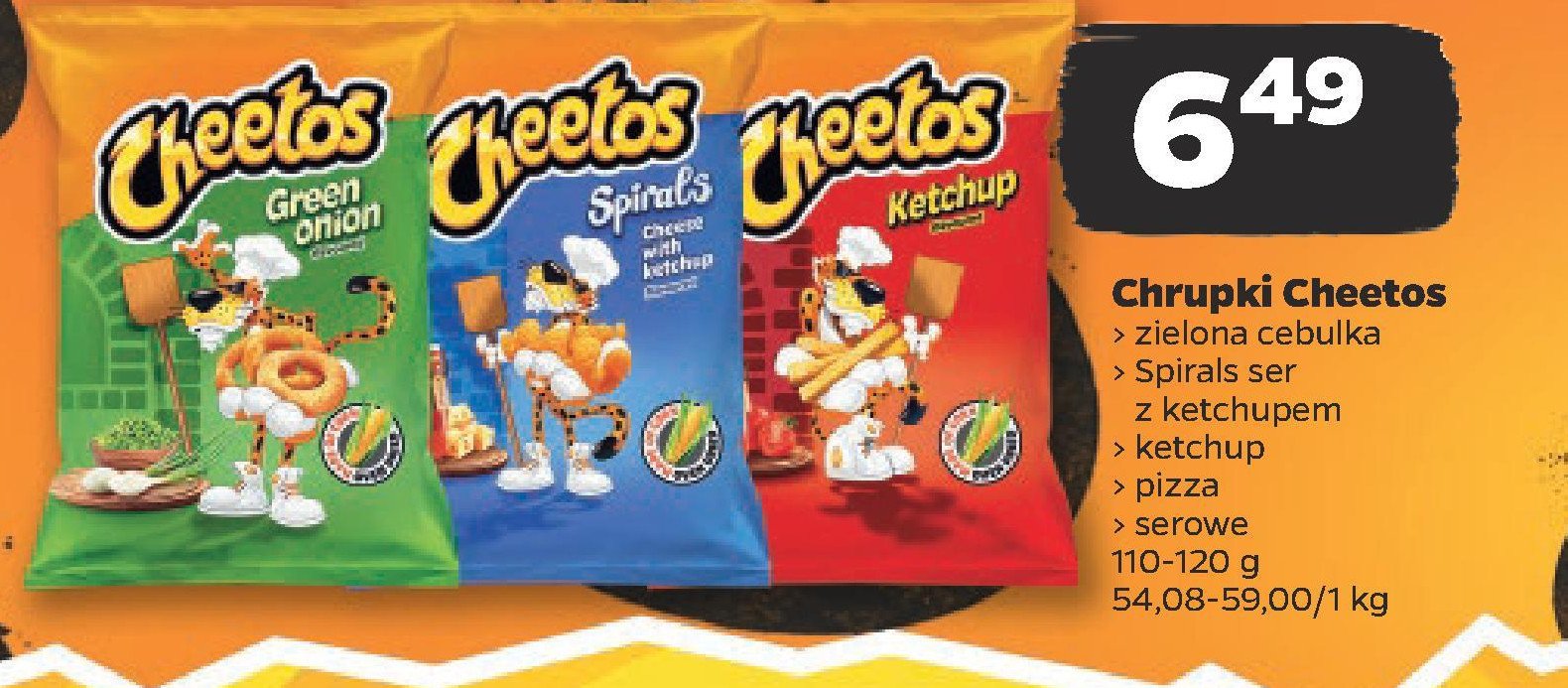 Chrupki Zielona Cebulka Cheetos Cena Promocje Opinie Sklep