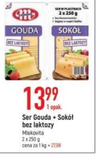 Ser Gouda Ser Sok Mlekovita Cena Promocje Opinie Sklep