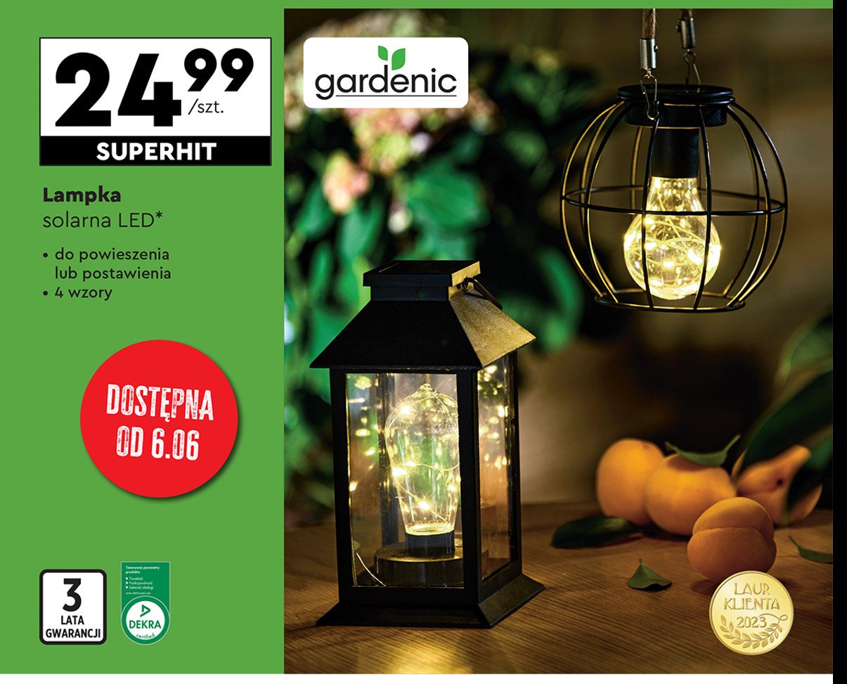 Lampa Solarna Gardenic Cena Promocje Opinie Sklep Blix Pl