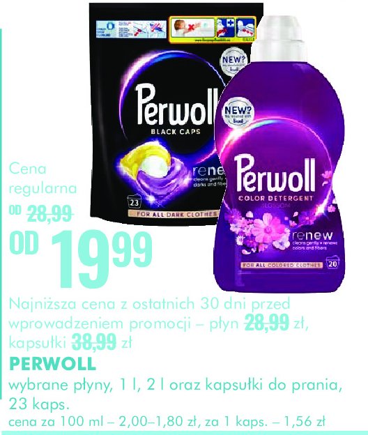 Kapsu Ki Do Prania Perwoll Renew Black Cena Promocje Opinie