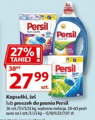 Kapsułki do prania regular Persil duo caps cena promocje opinie