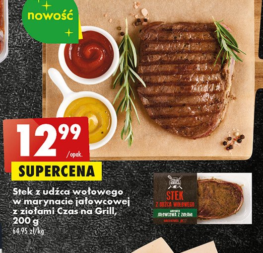 Stek Z Ud Ca Wo Owego W Marynacie Ja Owcowej Z Zio Ami Czas Na Grill