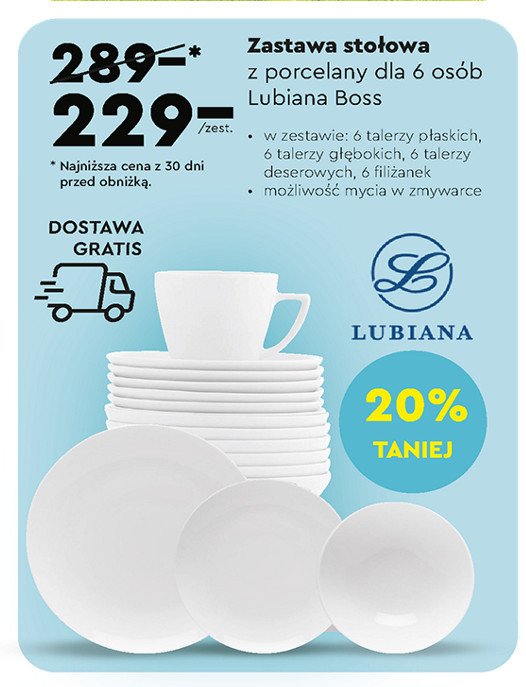 Komplet Obiadowy Boss Lubiana Cena Promocje Opinie Sklep Blix