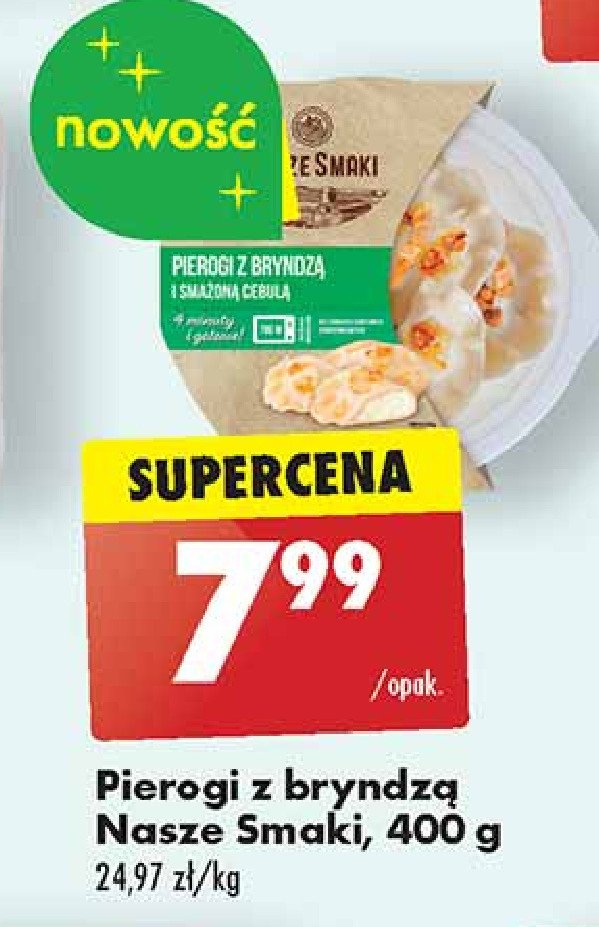 Pierogi z bryndz膮 Nasze smaki promocja