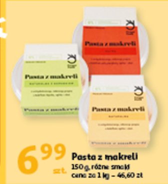 Pasta z makreli z czarnuszk膮 promocja