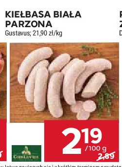 Kiełbasa biała parzina Gustavus promocja