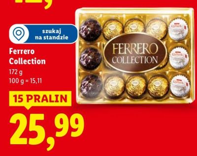 Praliny Ferrero Collection promocja w Lidl