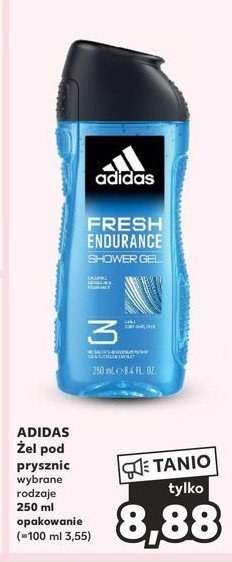 Zel pod prysznic Adidas men fresh enduranc promocja