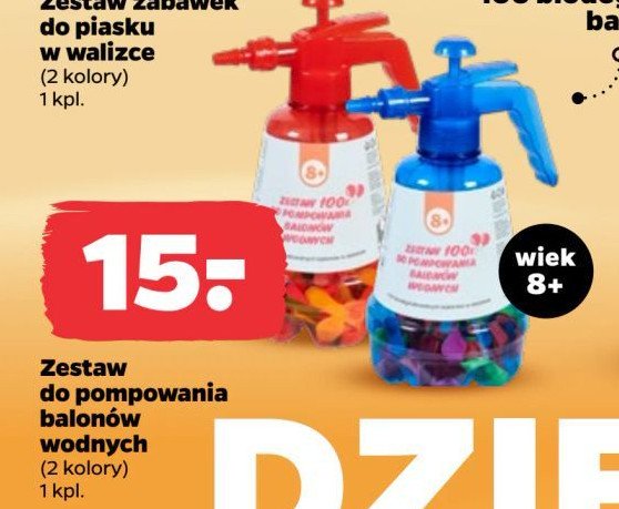Zestaw do pompowania balon贸w wodnych promocja