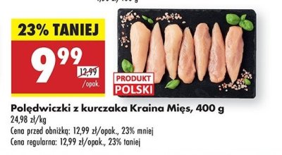 Polędwiczki z kurczaka Kraina mięs promocja