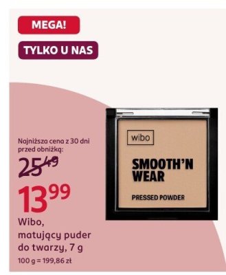Matujący puder do twarzy, 7 g promocja w Rossmann