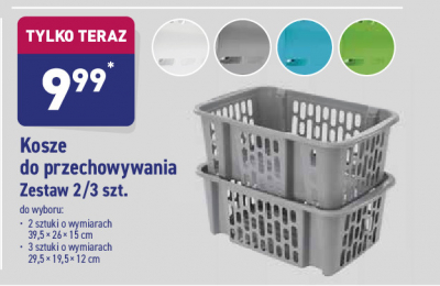 Kosze do przechowywania 39.5 x 26 x 15 cm promocja
