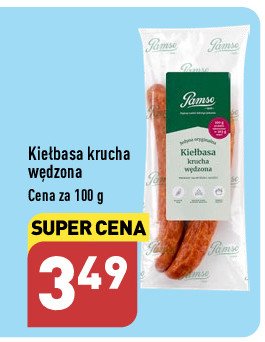 Kiełbasa krucha wędzona PAMSO promocja