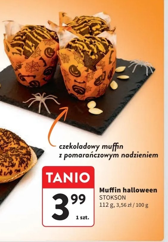 Muffin halloween Stokson promocja