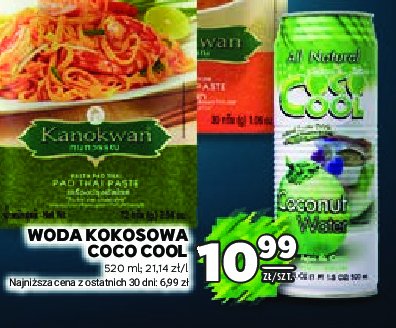 Woda kokosowa Coco cool promocja