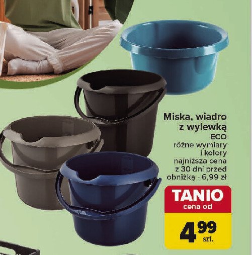 Wiadro eco 5 l promocja w Carrefour