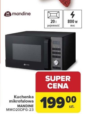 Kuchenka mikrofalowa MANDINE MMO20DFG-23 promocja w Carrefour