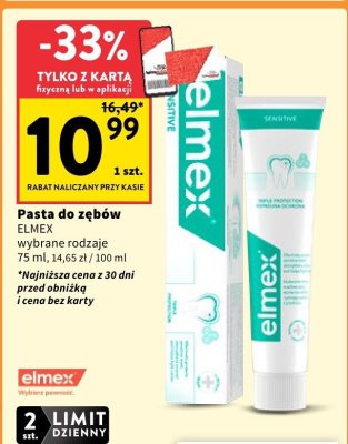 Pasta do zębów łagodząca aloe vera Bio madent promocja w Intermarche