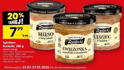 Spichlerz Rusiecki, 280 g różne rodzaje promocja w Twój Market