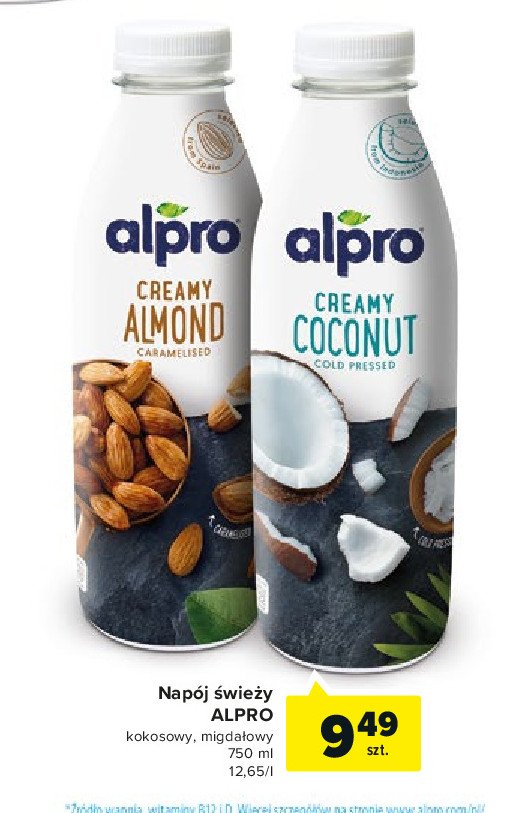 Napój kokosoyw Alpro promocja