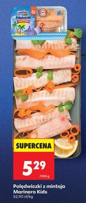 Polędwiczki z mintaja Marinero Kids promocja w Biedronka