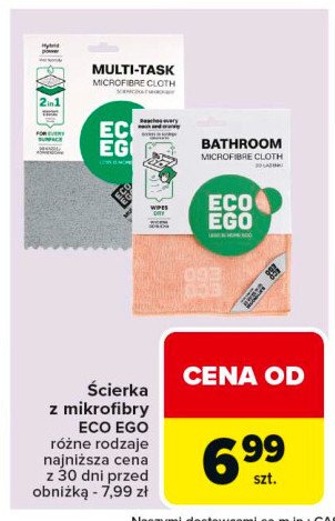 Ścierka z mikrofibry promocja w Carrefour Market