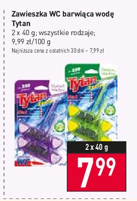Zawieszka do wc violet water Tytan 4in1 promocja
