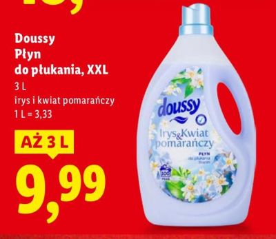 Płyn do płukania irys i kwiat pomarańczy 3L promocja w Lidl