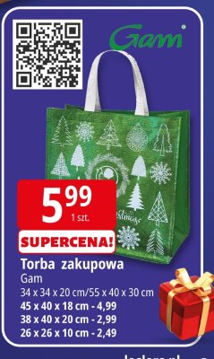 Torba zakupowa Gam promocja w Leclerc